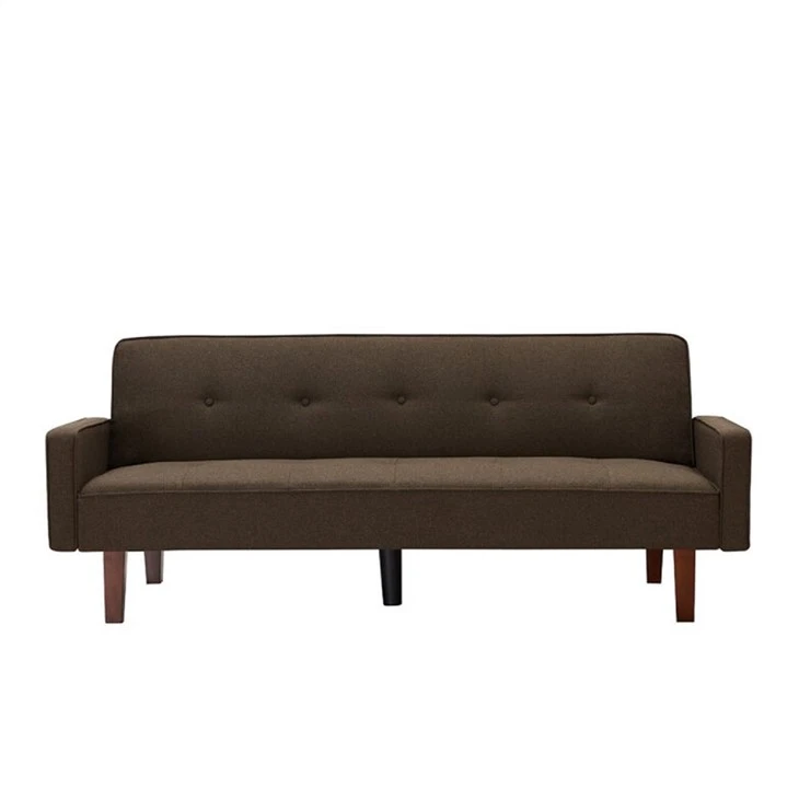 Тапициран с бельо диван Futon