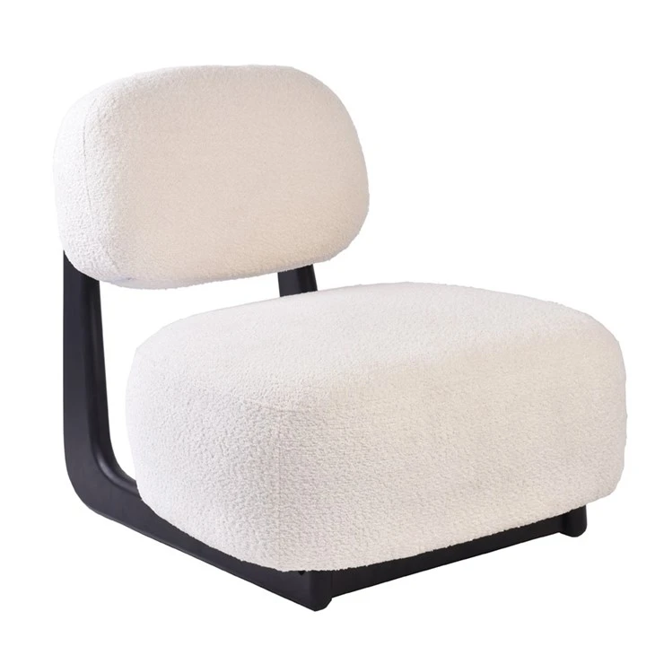 Partner Cashmere Fabric Cover Leisure Chair With Rubber Wooden Frame New Design ISLA Partner Cashmere Fabric Cover Leisure Chair With Rubber Wooden Frame New Design ISLA